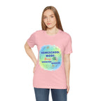 Homeschool Mode Tee — "Always On" Watercolor Kids & Parent Homeschool Shirt