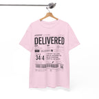 Delivered Graphic Tee — Inspirational Psalm 34:4 Christian T-Shirt