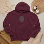 Heavenly Crafted Hoodie — Minimal Fingerprint Graphic Hooded Sweatshirt