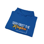 Seek First the Kingdom Hoodie - Christian Faith Scripture Sweatshirt (Matthew 6:33)