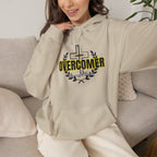 Overcomer Cross Hoodie – Faith-Based Christian Pullover