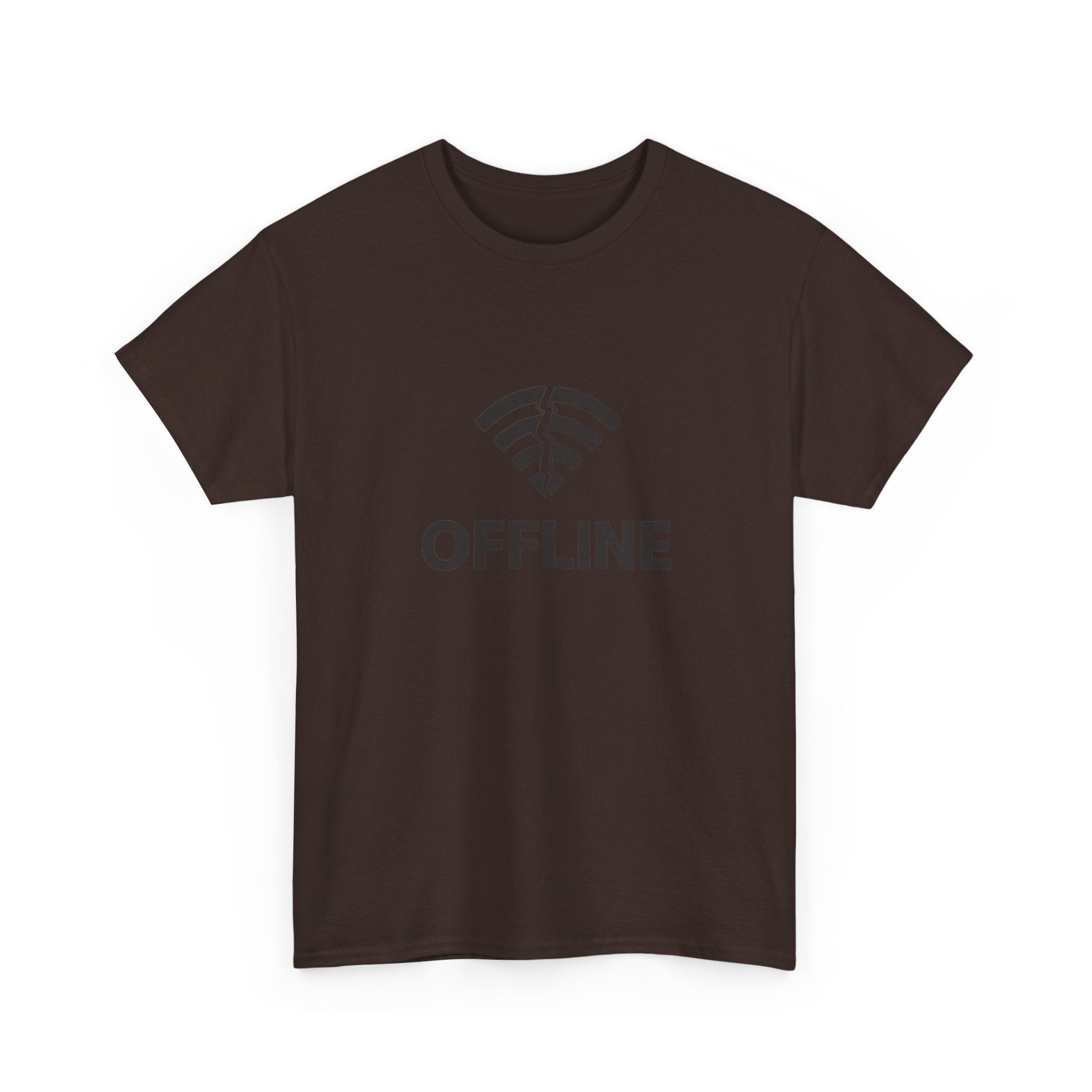 Christian 'Offline' Tee — Back Print: "Go Into Your Room, Close the Door and Pray"