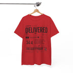 Delivered Graphic Tee — Inspirational Psalm 34:4 Christian T-Shirt