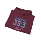"Heaven Has WiFi" Christian Hoodie | Jeremiah 33:3 Faith Pullover Sweatshirt