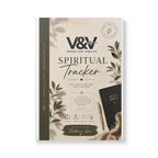 Spiritual Tracker Journal — Guided Daily Faith & Bible Study Notebook