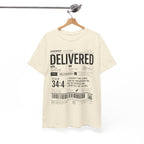 Delivered Graphic Tee — Inspirational Psalm 34:4 Christian T-Shirt