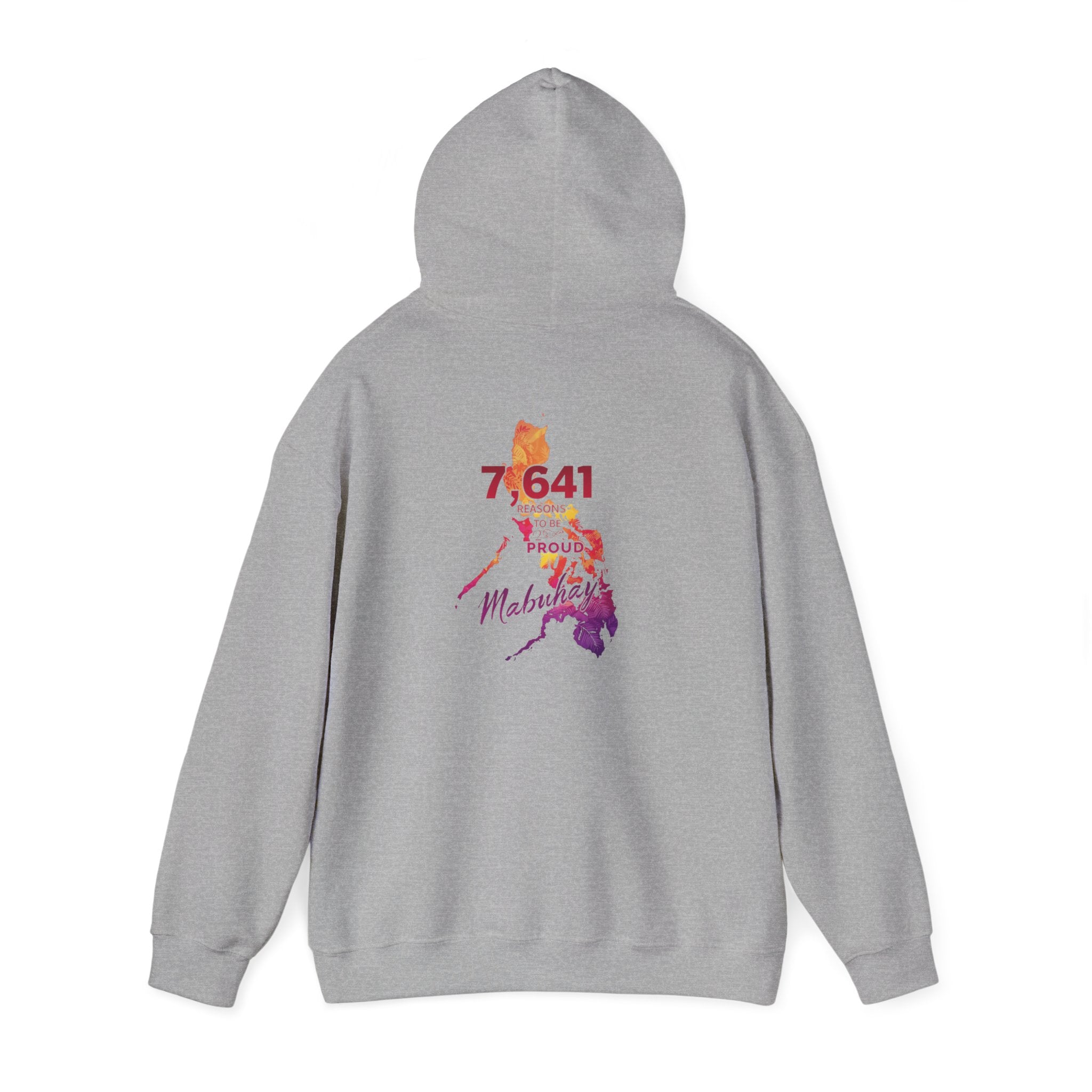 Philippines Pride Hoodie — 7,641 Map Design