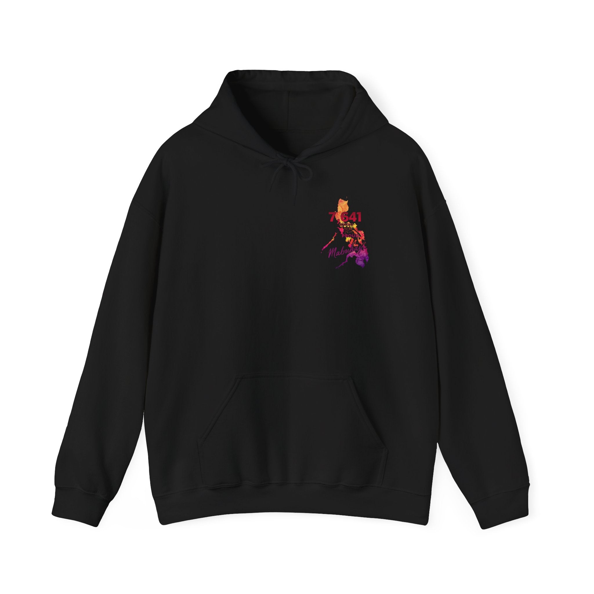 Philippines Pride Hoodie — 7,641 Map Design