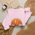 Filipino Crewneck Sweatshirt "Proud to Be Pinoy" Retro Sunset Pullover, Philippines Pride Apparel, Heritage Graphic Sweatshirt