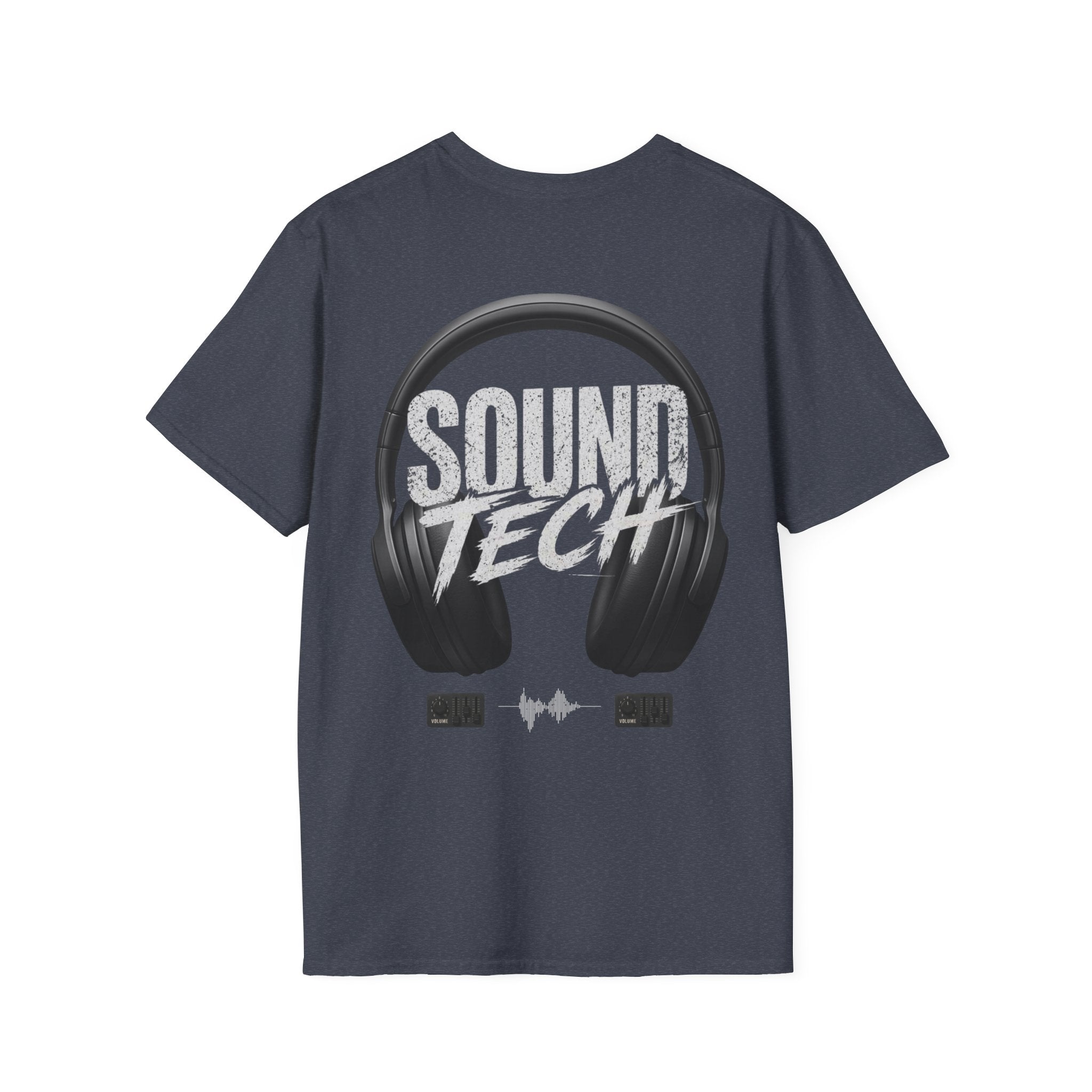 Sound Tech T‑Shirt — Minimalist Crew Neck Tee