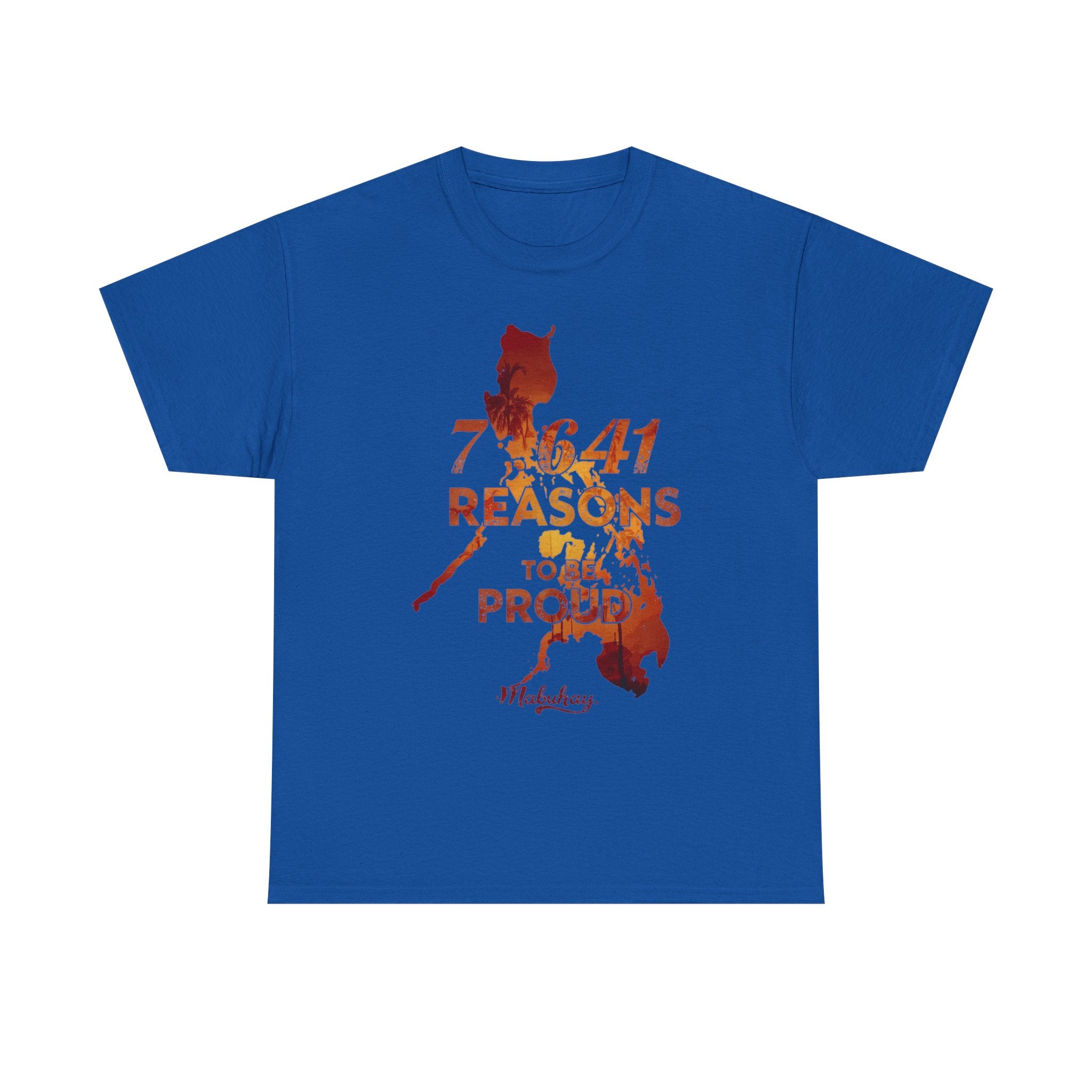 Philippines Pride Tee — "7,641 Reasons to Be Proud" Map Graphic