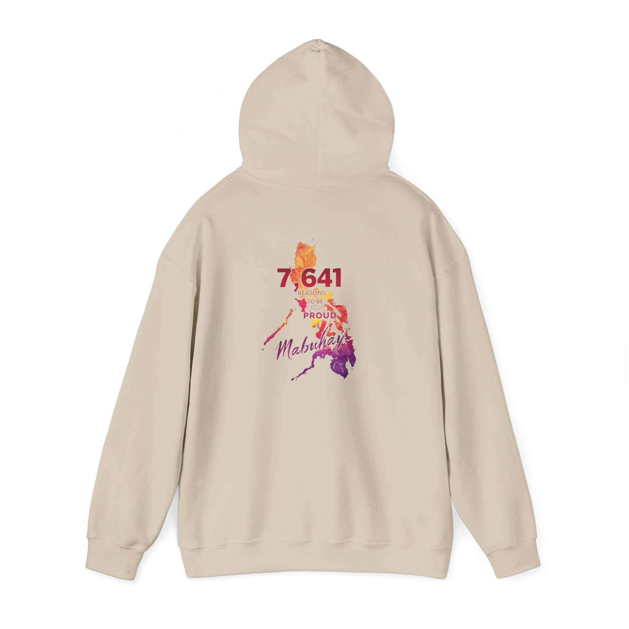 Philippines Pride Hoodie — 7,641 Map Design