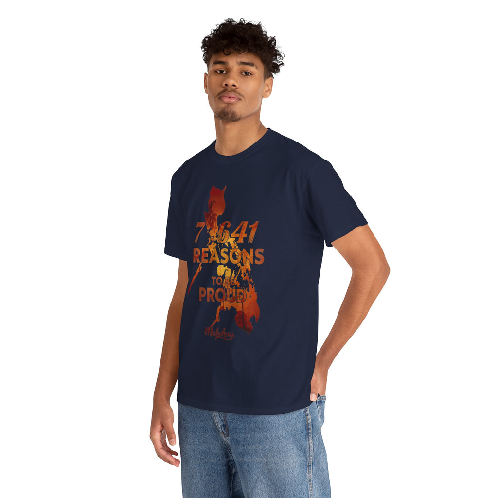 Philippines Pride Tee — "7,641 Reasons to Be Proud" Map Graphic