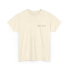 Fingerprint Graphic Tee — Minimalist Identity T‑Shirt