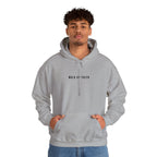 Walk By Faith Hoodie — Minimal Christian Inspirational Sweatshirt