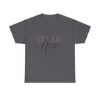 T-Shirt — "Made New" Minimalist Christian Faith Tee