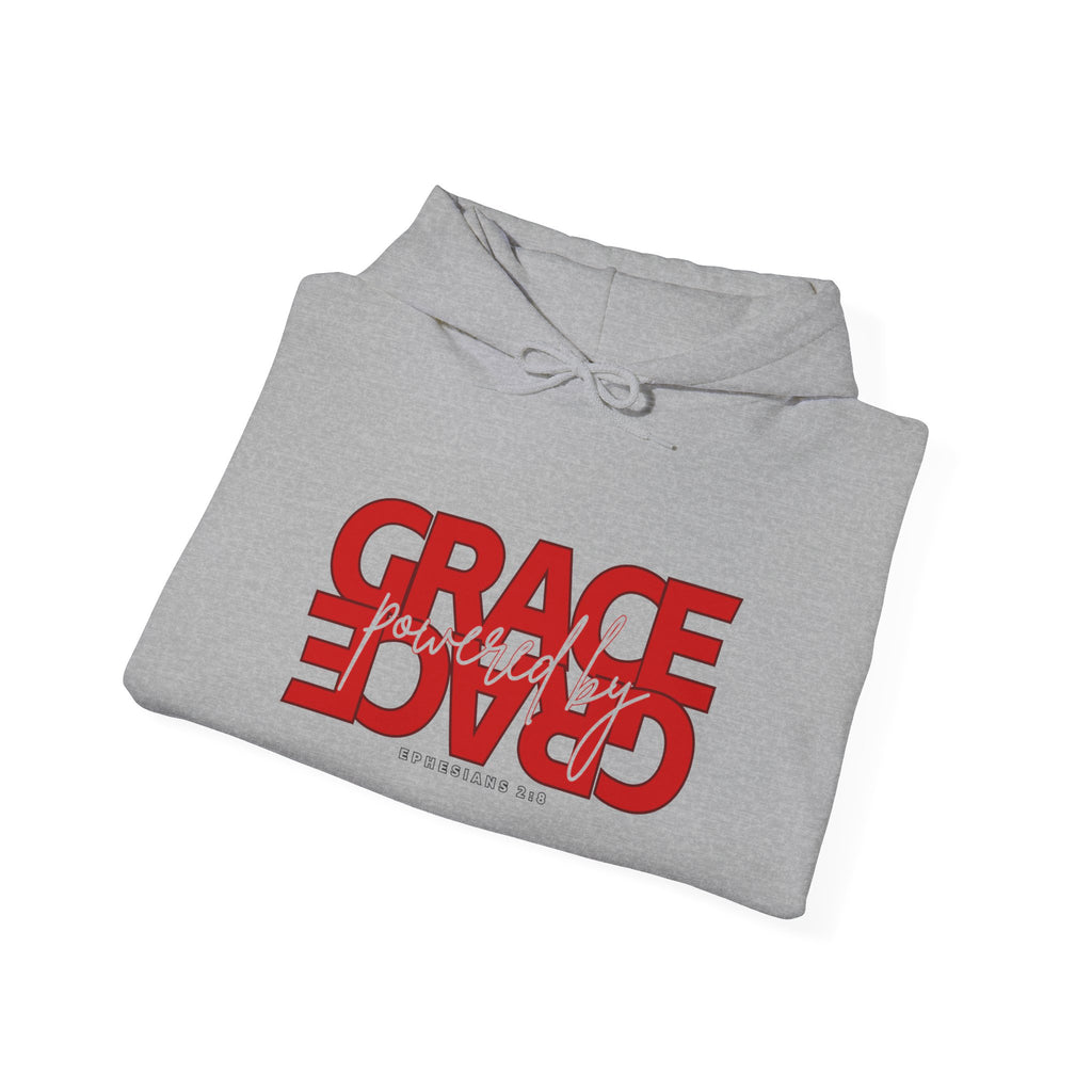 Grace Reversed Hoodie — Faith-Inspired Graphic Sweatshirt