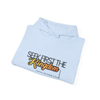 Seek First the Kingdom Hoodie – Christian Faith Scripture Sweatshirt (Matthew 6:33)