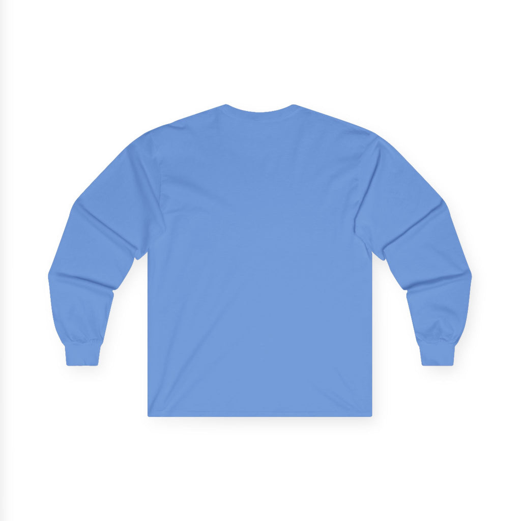 Christian Long Sleeve Tee — "I Am the Light" Minimal Cross Design