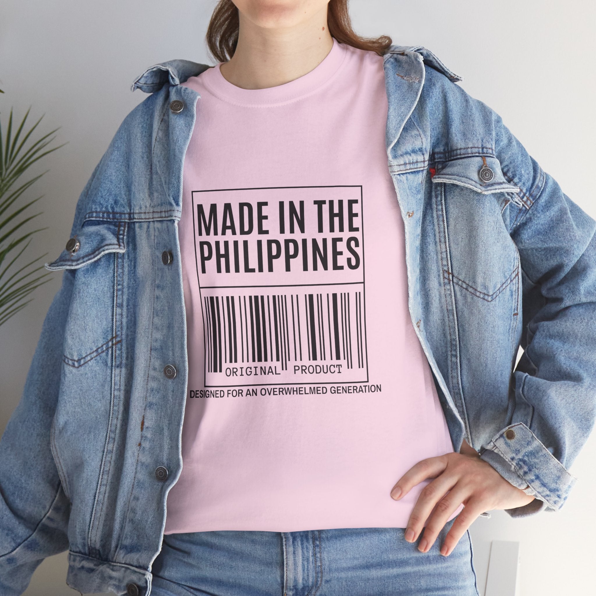 Made in the Philippines T‑Shirt — Barcode Heritage Tee