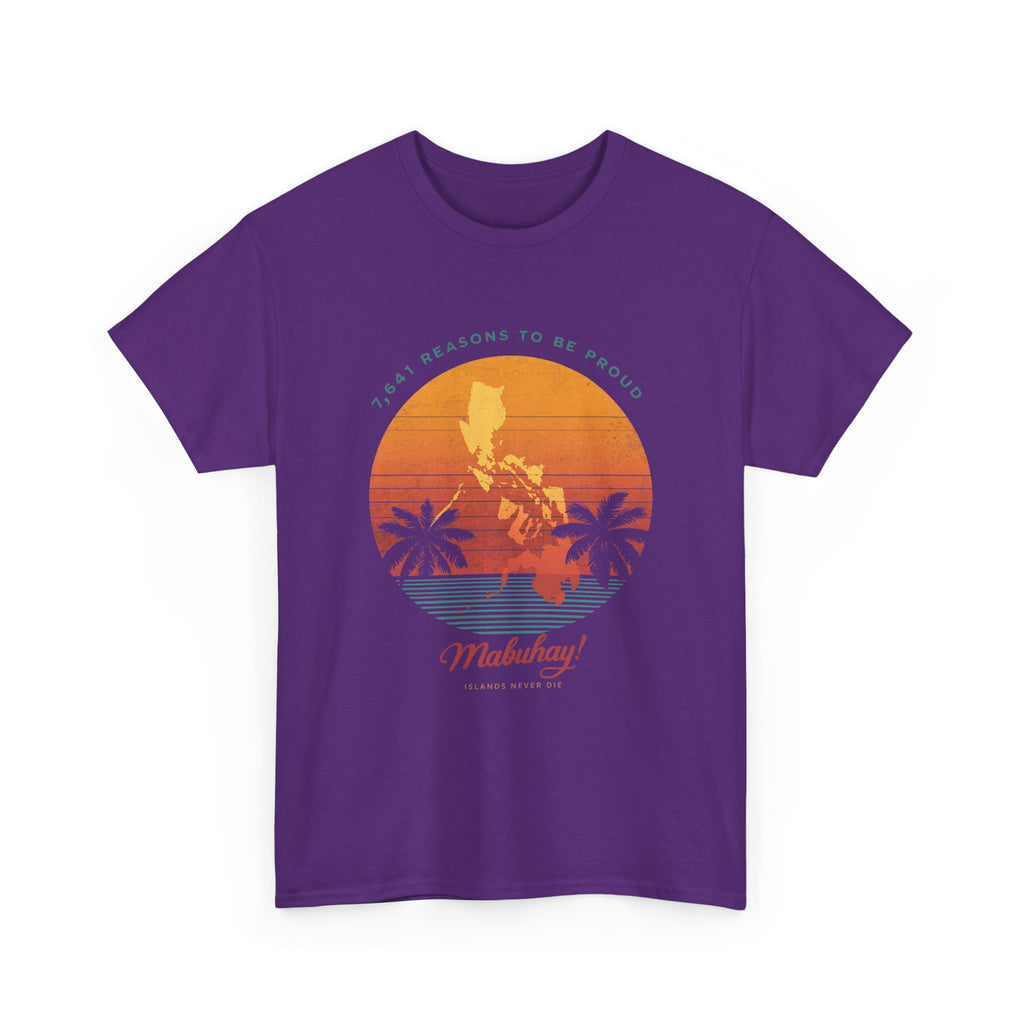 T-Shirt - 'Mabuhay' Tropical Sunset Philippines Pride Tee