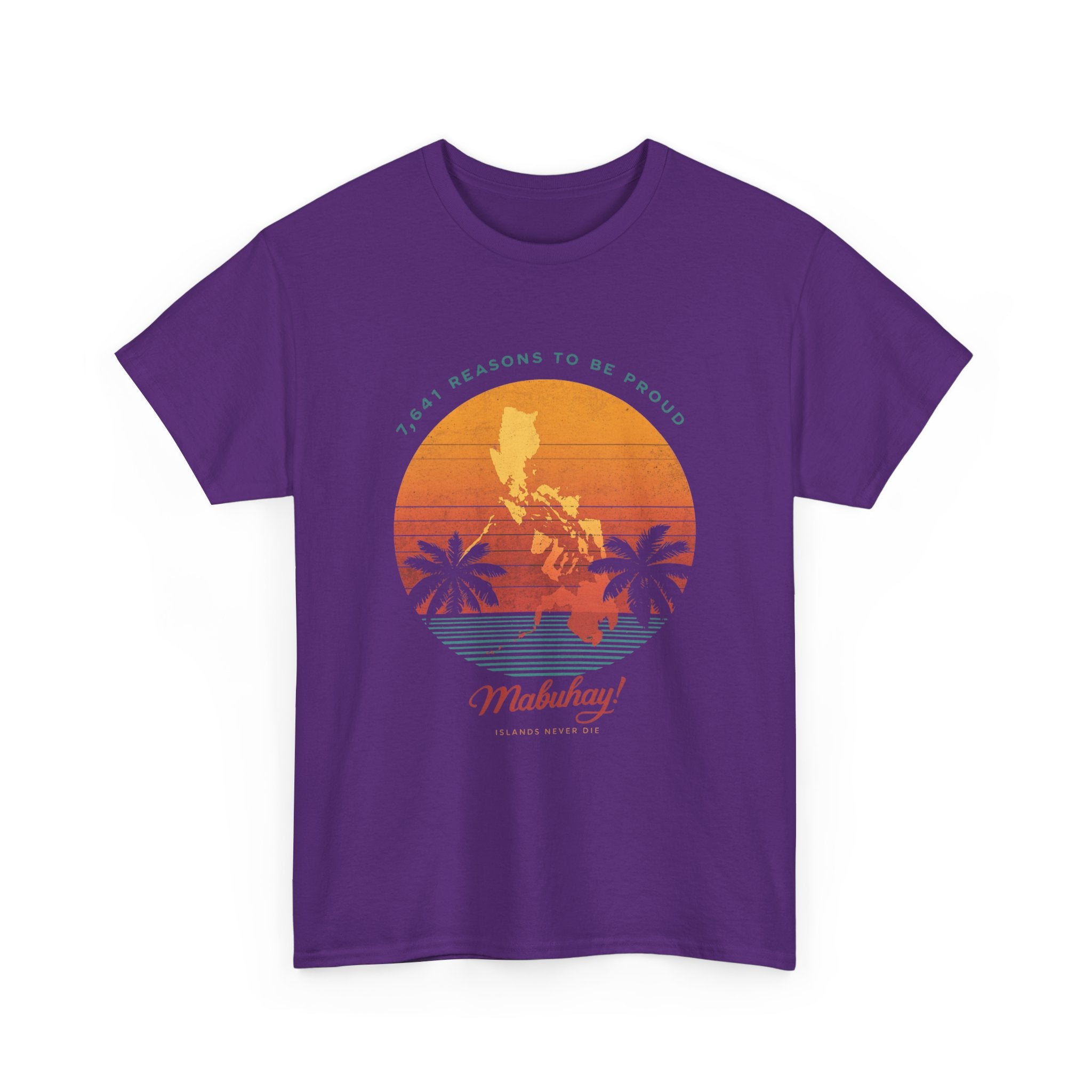 T-Shirt - 'Mabuhay' Tropical Sunset Philippines Pride Tee