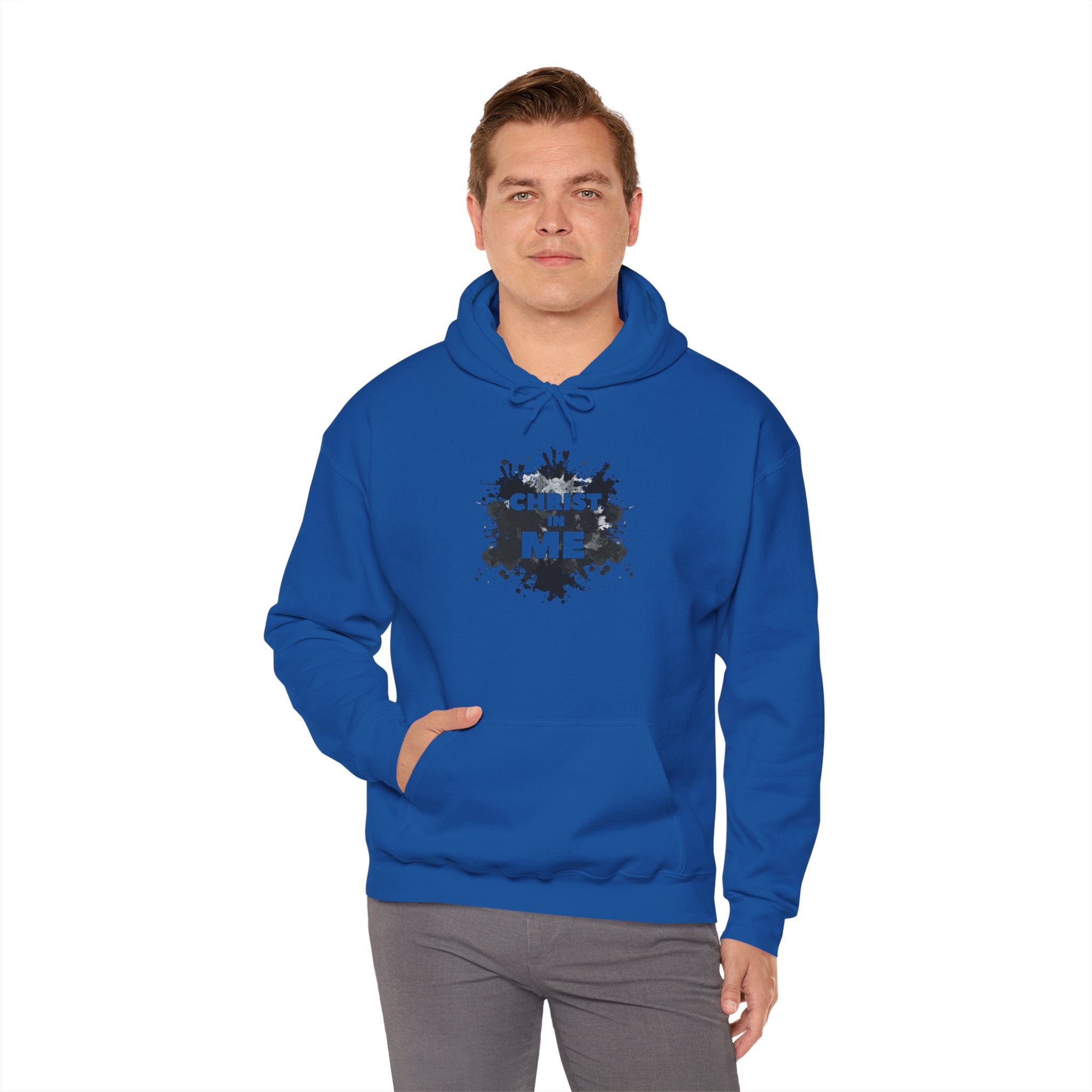 Christ in Me Hoodie — Christian Faith Graphic Pullover