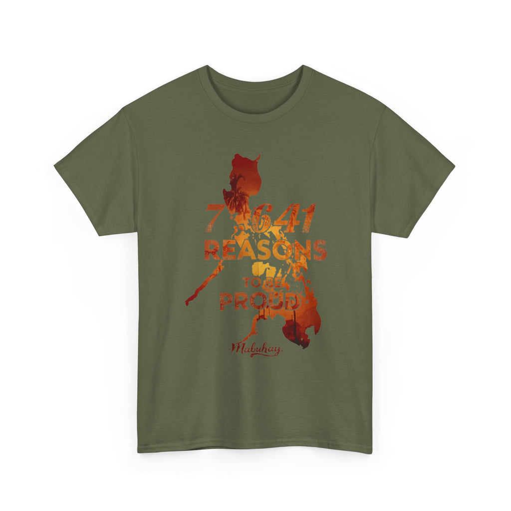 Philippines Pride Tee — "7,641 Reasons to Be Proud" Map Graphic