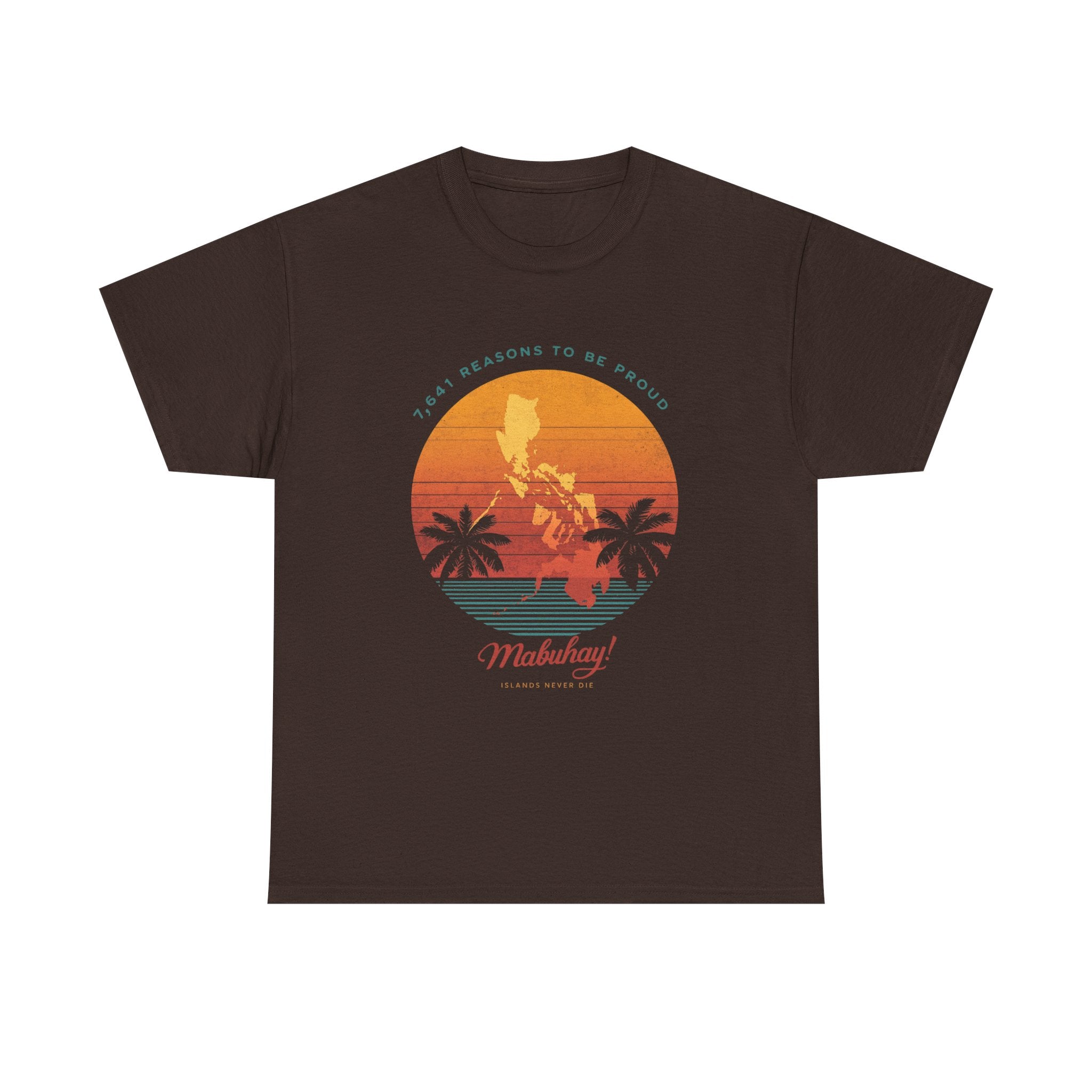 T-Shirt - 'Mabuhay' Tropical Sunset Philippines Pride Tee