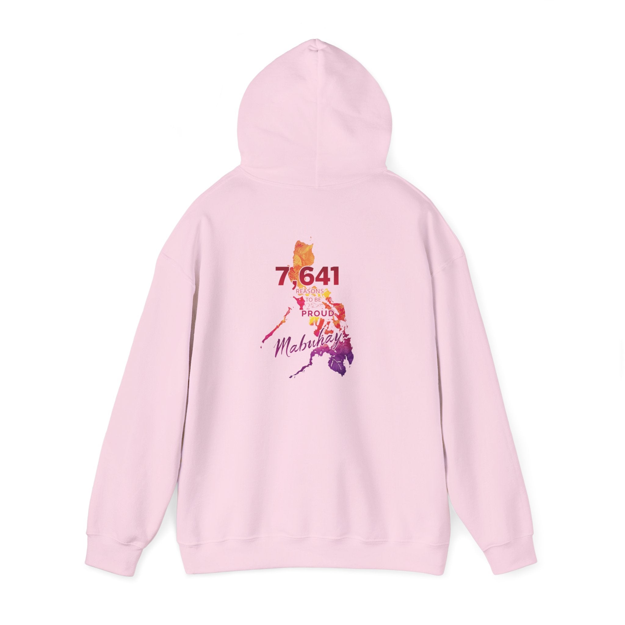 Philippines Pride Hoodie — 7,641 Map Design
