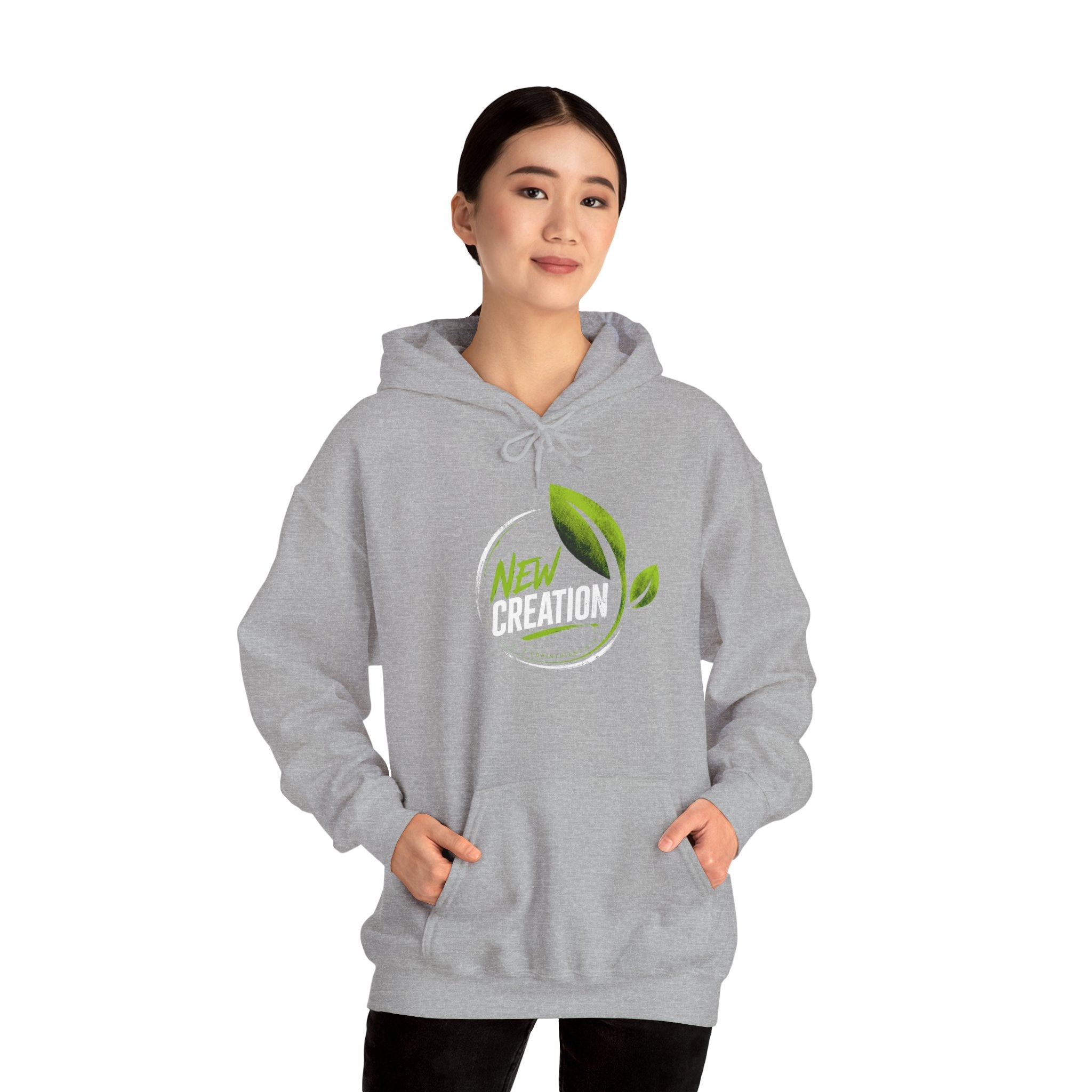 New Creation Hoodie - Christian Faith Renewal Graphic Sweatshirt