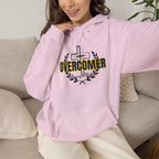 Overcomer Cross Hoodie – Faith-Based Christian Pullover