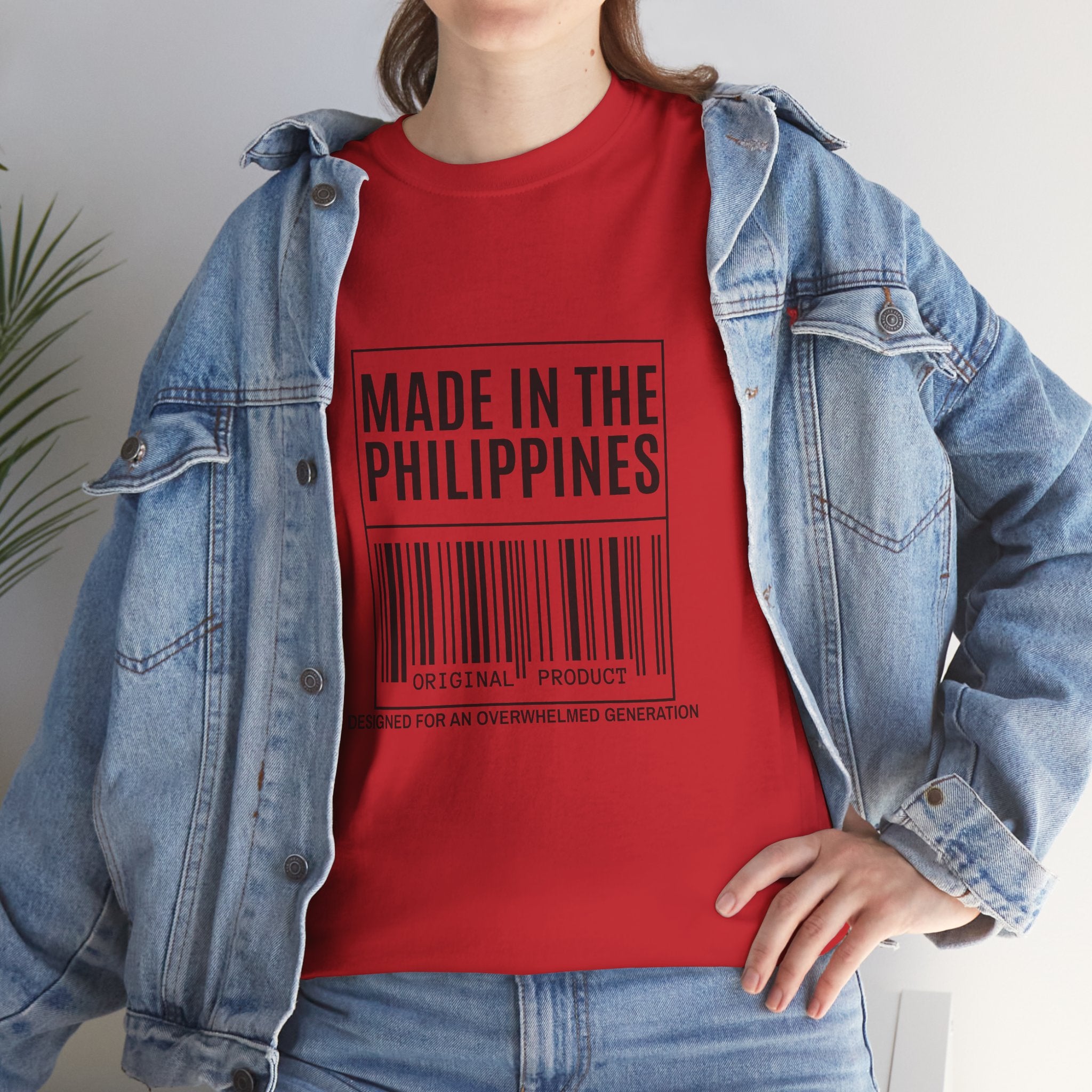 Made in the Philippines T‑Shirt — Barcode Heritage Tee