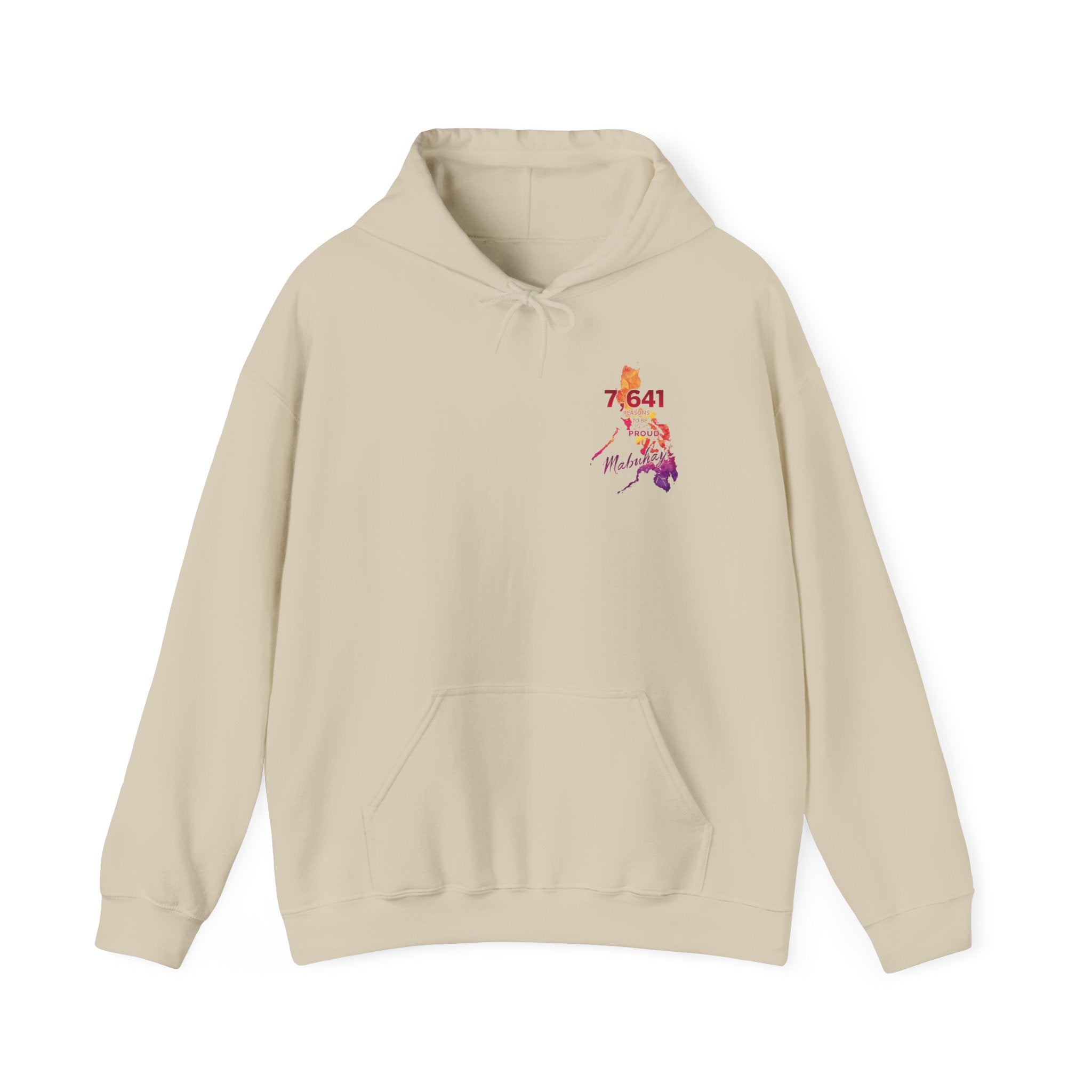 Philippines Pride Hoodie — 7,641 Map Design