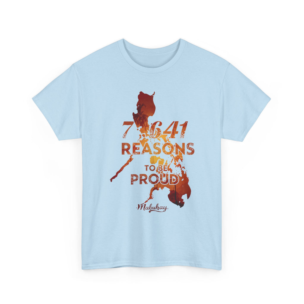 Philippines Pride Tee — "7,641 Reasons to Be Proud" Map Graphic
