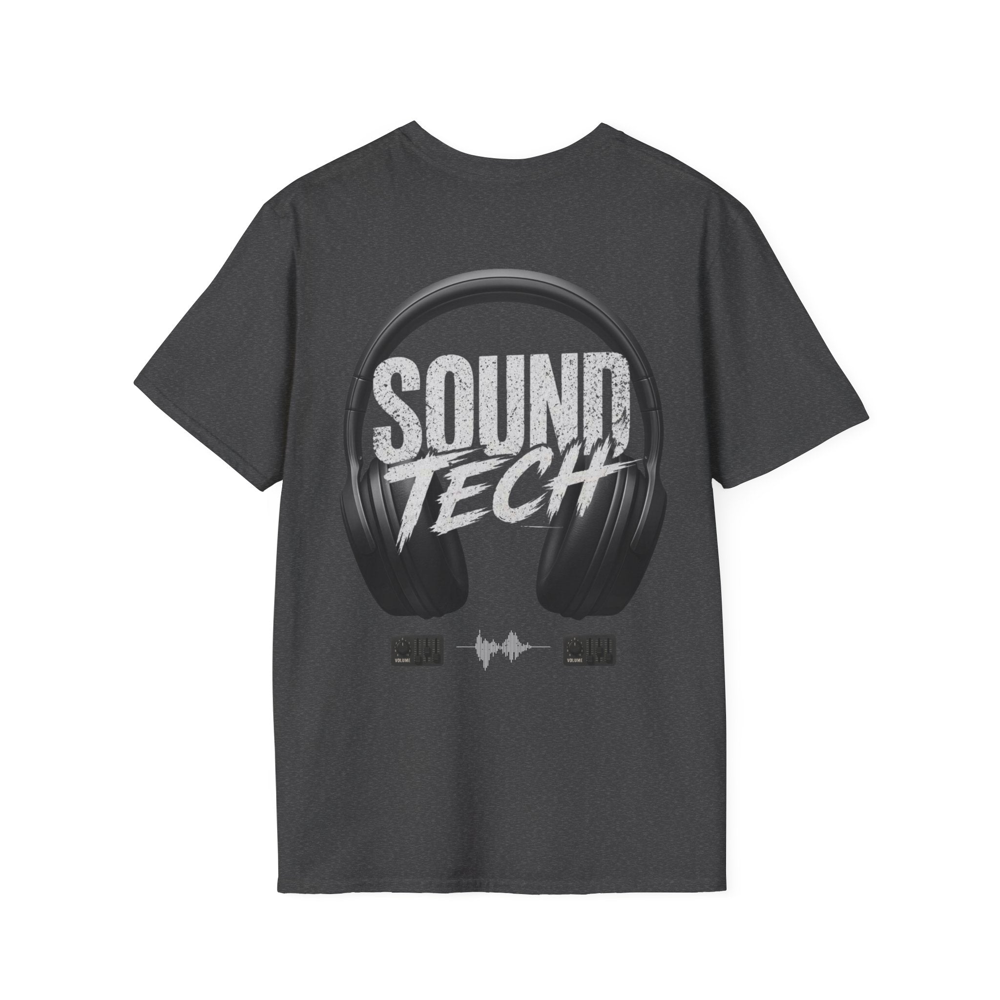 Sound Tech T‑Shirt — Minimalist Crew Neck Tee
