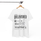 Delivered Graphic Tee — Inspirational Psalm 34:4 Christian T-Shirt