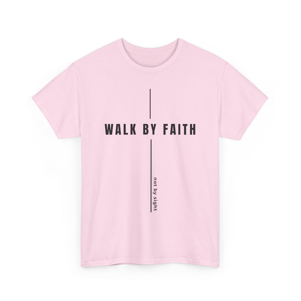 Christian 'Walk By Faith' Tee — Inspirational Faith T-Shirt