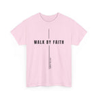 Christian 'Walk By Faith' Tee — Inspirational Faith T-Shirt