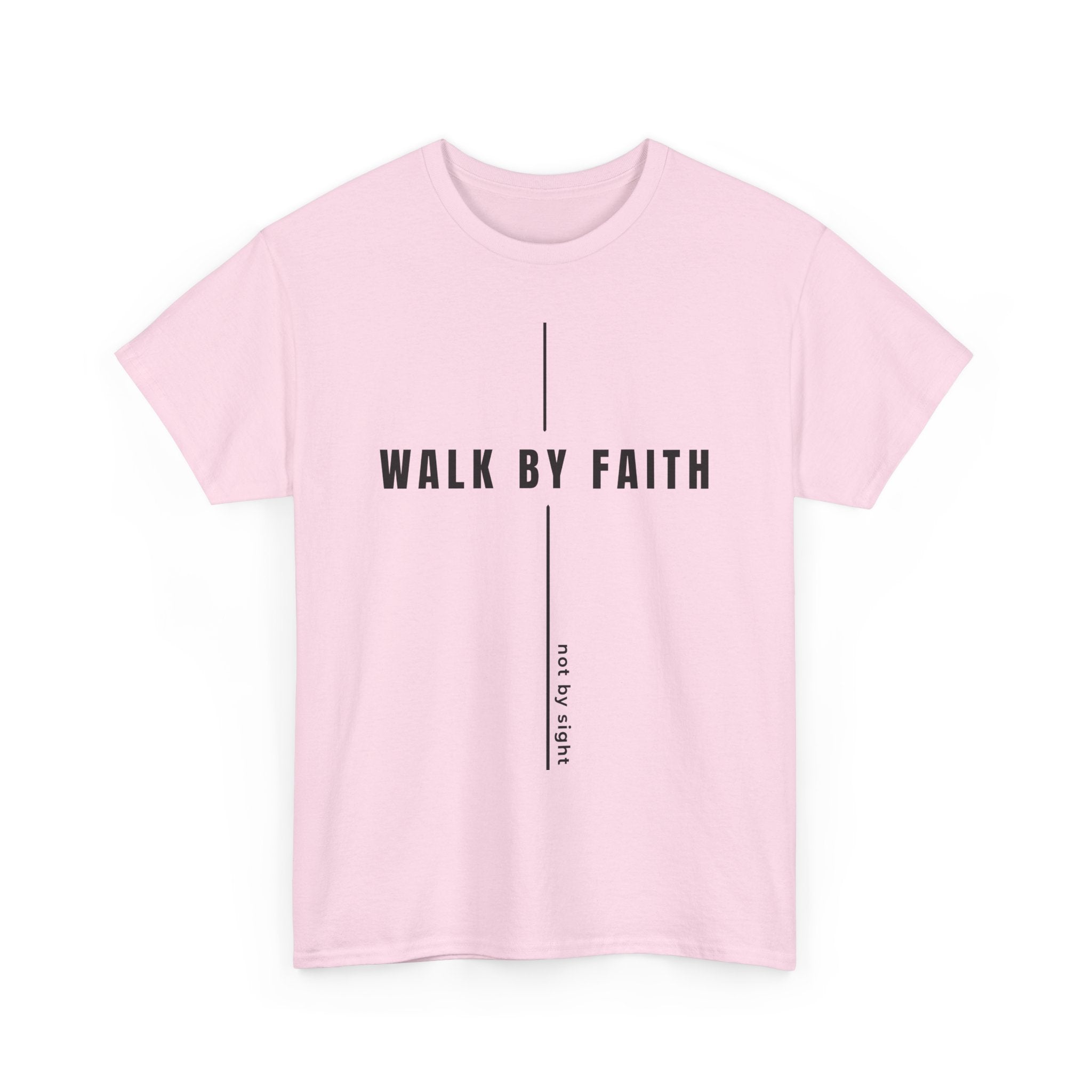 Christian 'Walk By Faith' Tee — Inspirational Faith T-Shirt