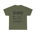 Delivered Graphic Tee — Inspirational Psalm 34:4 Christian T-Shirt