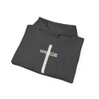 Christian Cross Salvation Hoodie – "Saved By Grace" Faith Graphic Pullover