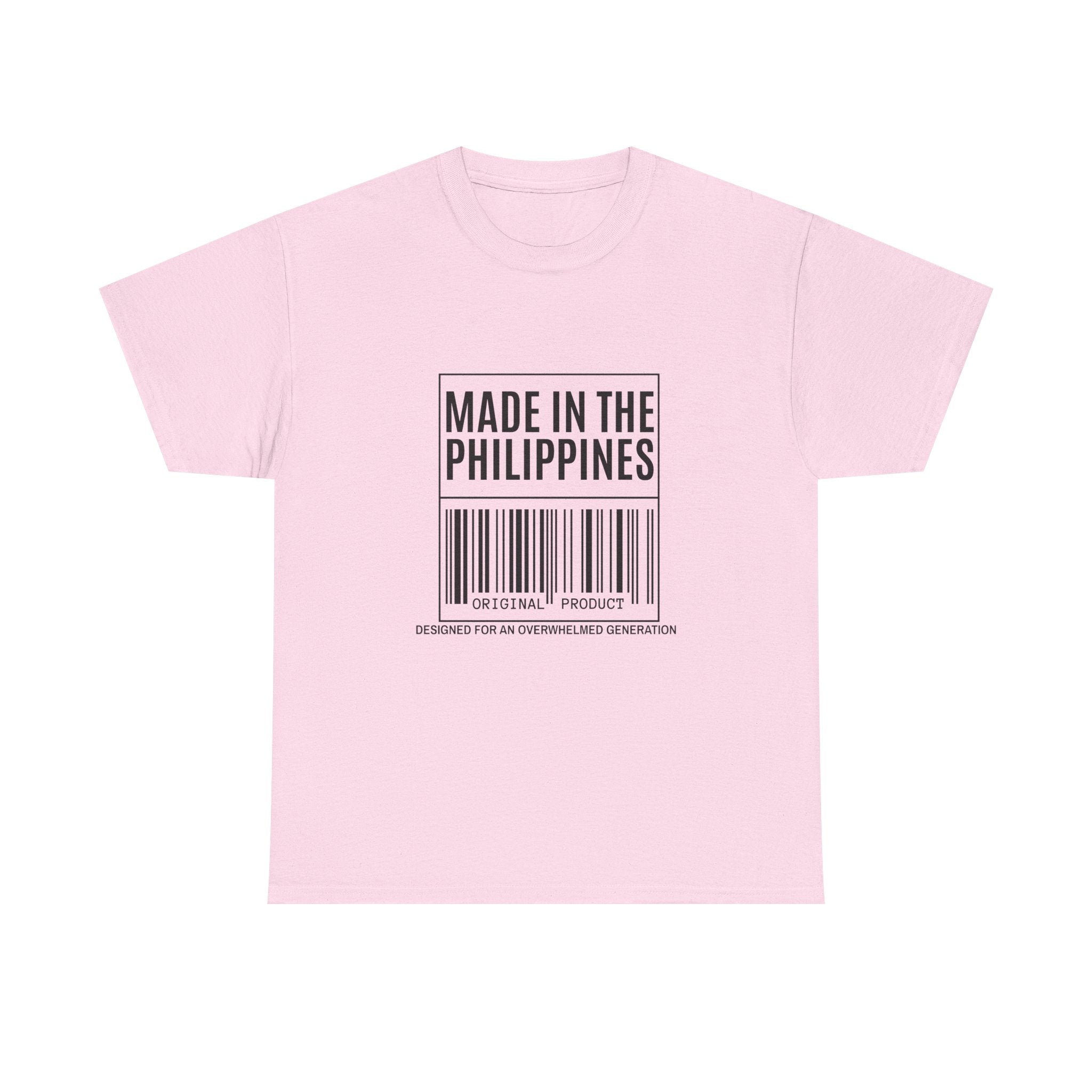Made in the Philippines T‑Shirt — Barcode Heritage Tee