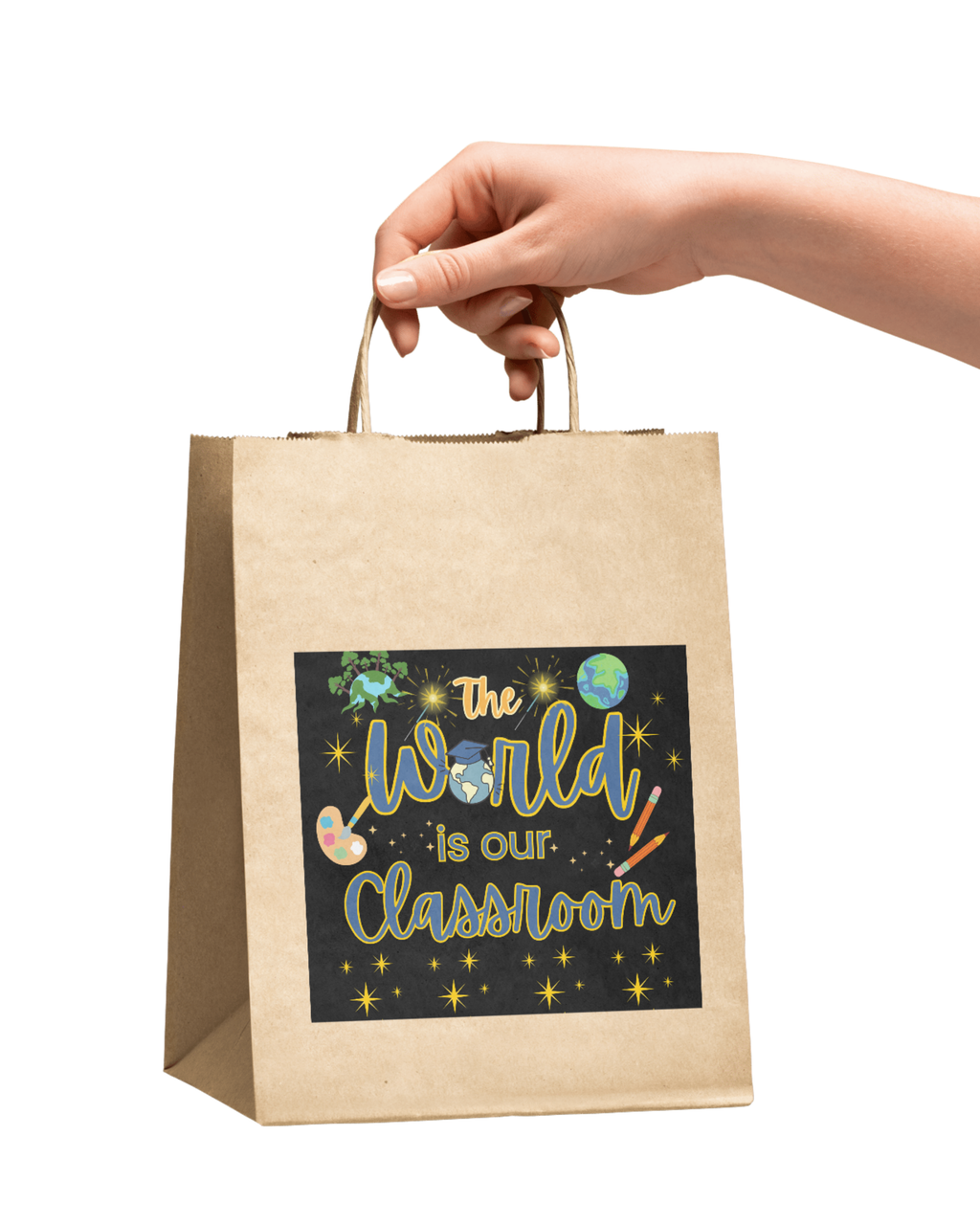 The World Is Our Classroom Homeschool Sticker – Charlotte Mason Inspired Education Decal - The Outer Space