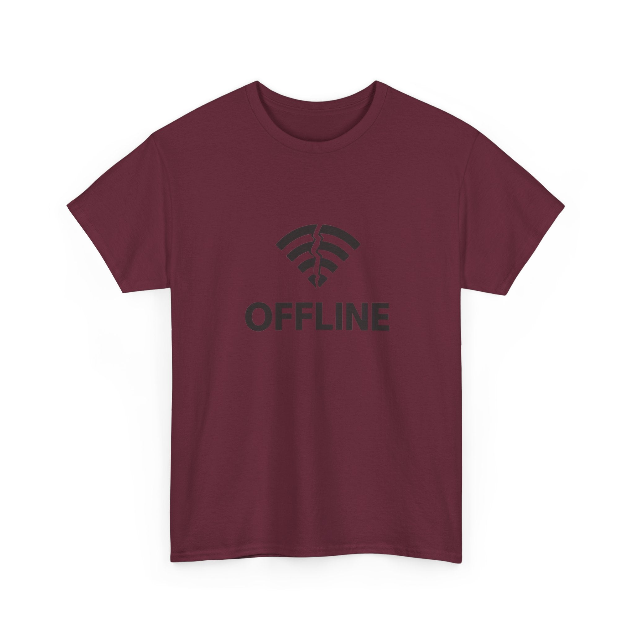 Christian 'Offline' Tee — Back Print: "Go Into Your Room, Close the Door and Pray"