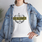 Overcomer Cross T-Shirt — Inspirational Christian Faith Tee