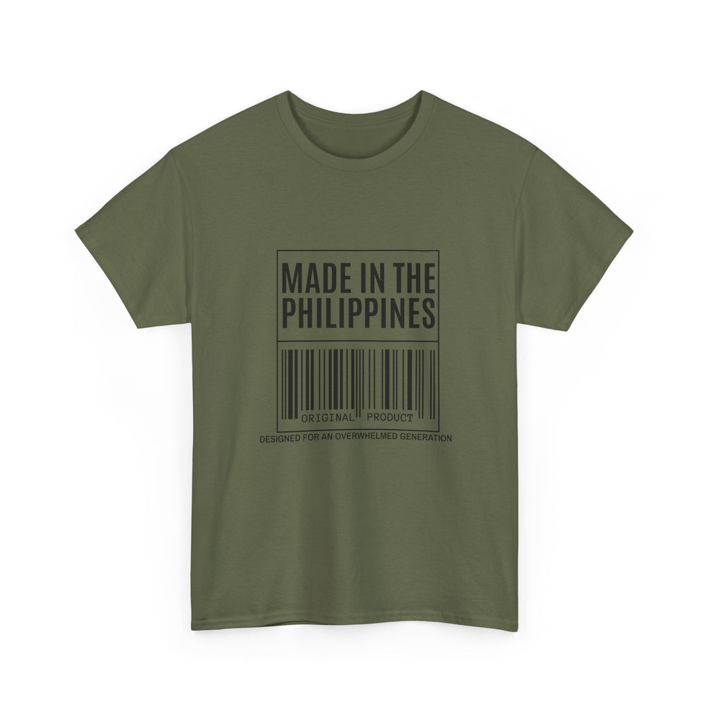 Made in the Philippines T‑Shirt — Barcode Heritage Tee