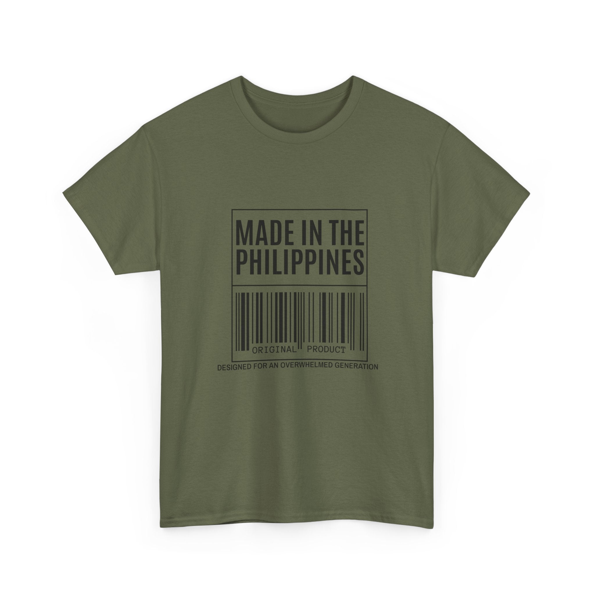 Made in the Philippines T‑Shirt — Barcode Heritage Tee