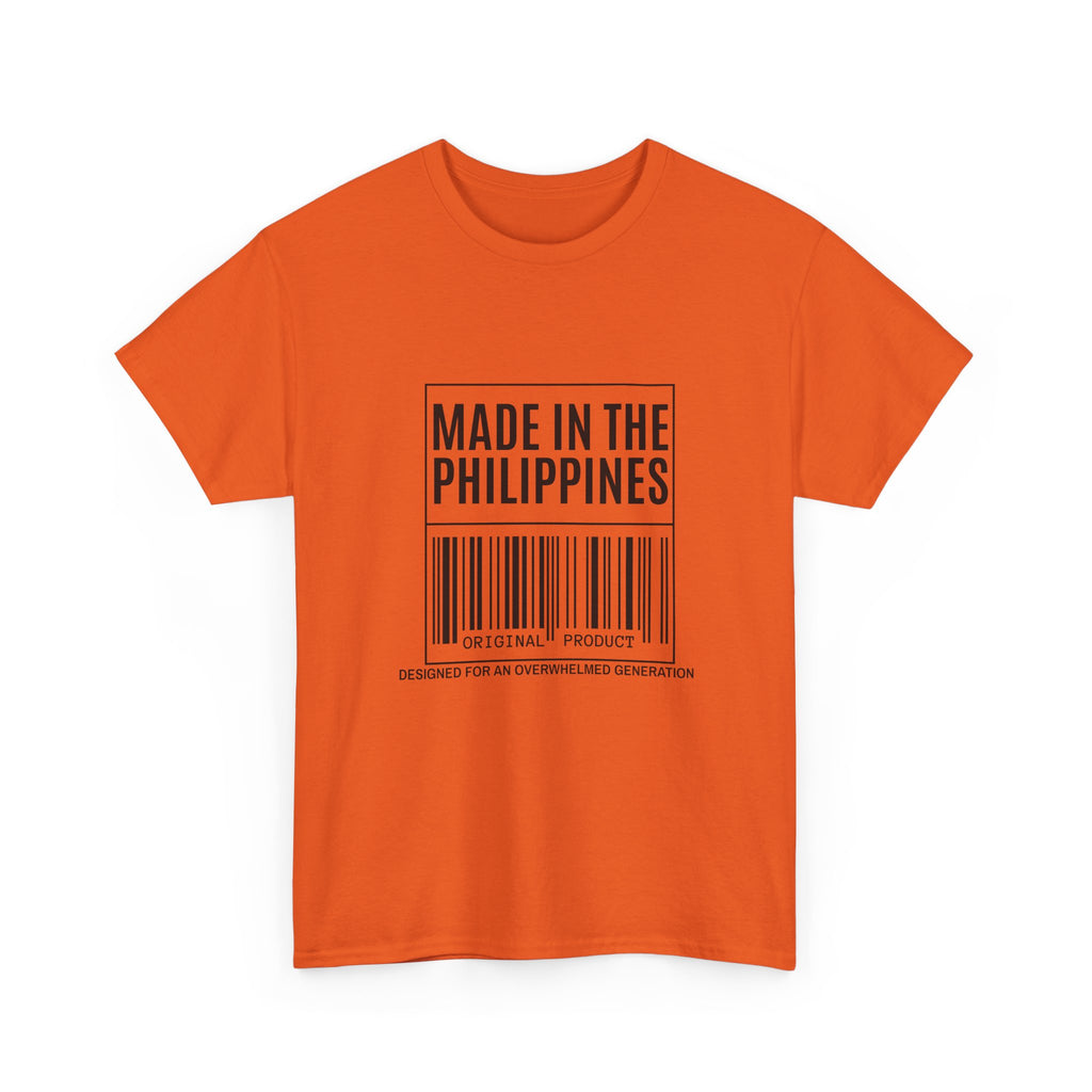 Made in the Philippines T‑Shirt — Barcode Heritage Tee