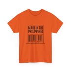 Made in the Philippines T‑Shirt — Barcode Heritage Tee